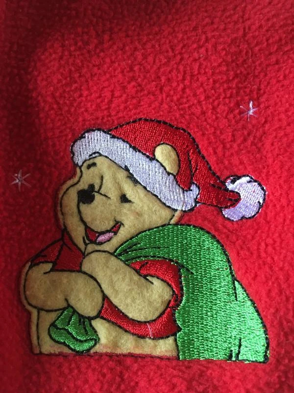 Winnie the Pooh Christmas Hat - disney - fully embroidered – photo 2